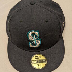 New Era 59 Fifty Seattle's Marine Flat Bill 7 3/4 Cap